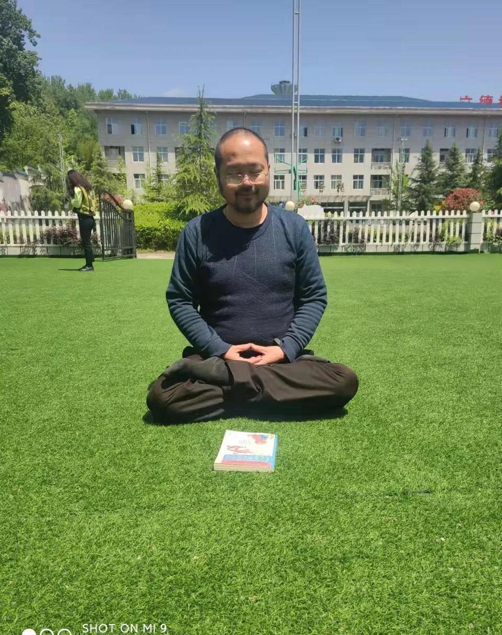 今天打坐一百分钟,双盘,从早上4点30分到6点10分.