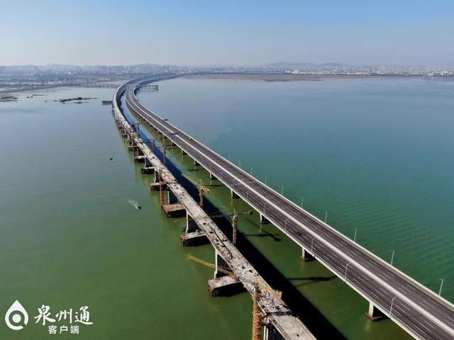 国内首座跨海高速铁路桥,福厦客专——泉州湾跨海大桥全桥贯通