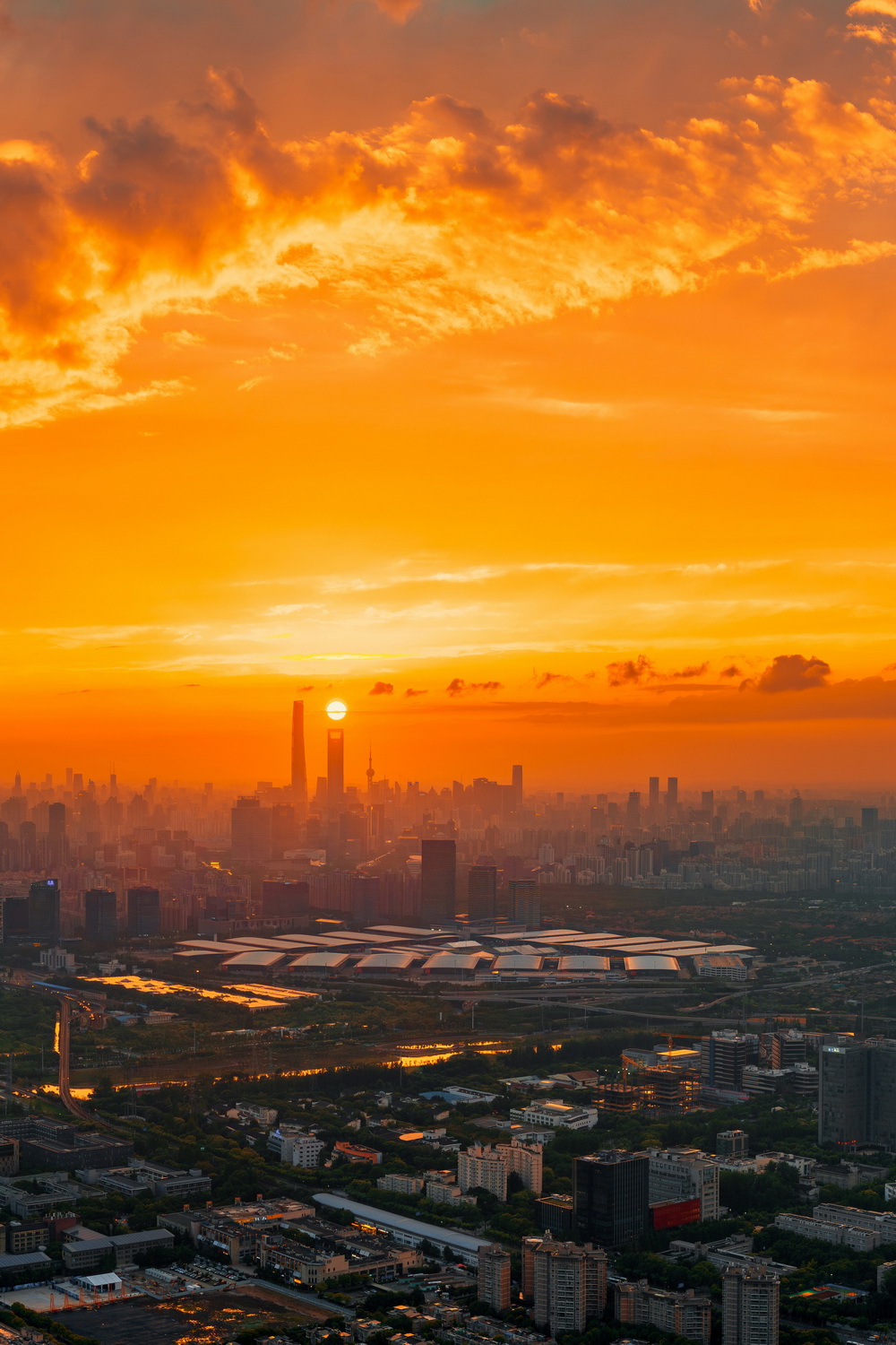 夏天傍晚图片 天空图片