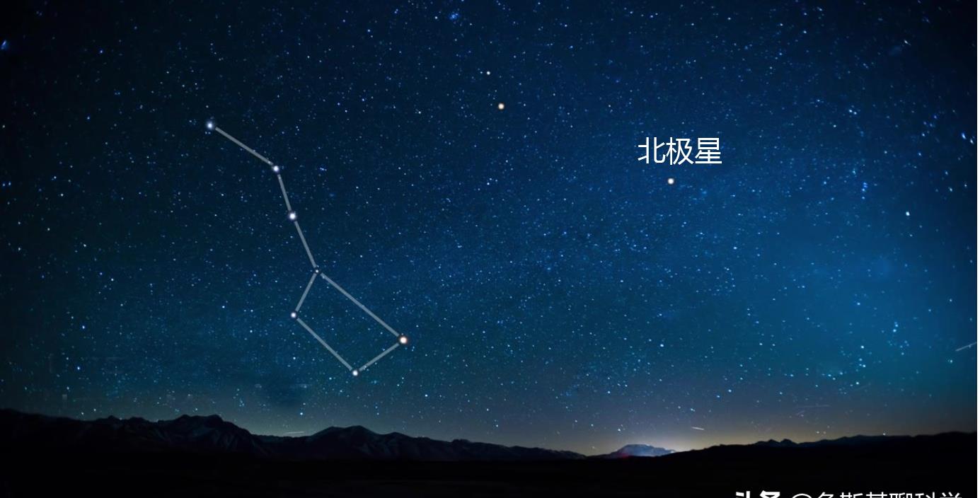 北斗七星总是绕着北极星转,它们之间有什么关系?