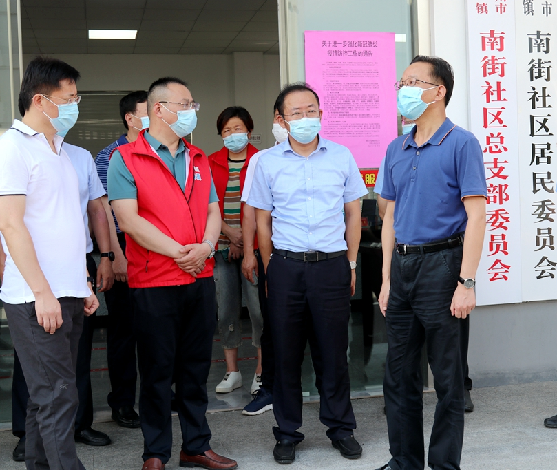 小區,菜場,超市……張坤督查這些地方疫情防控工作