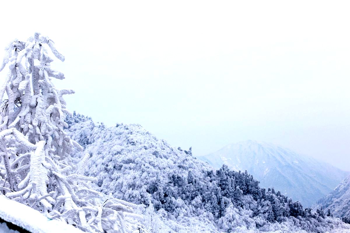 鏡花水月:我和衡山更美的雪景不期而遇