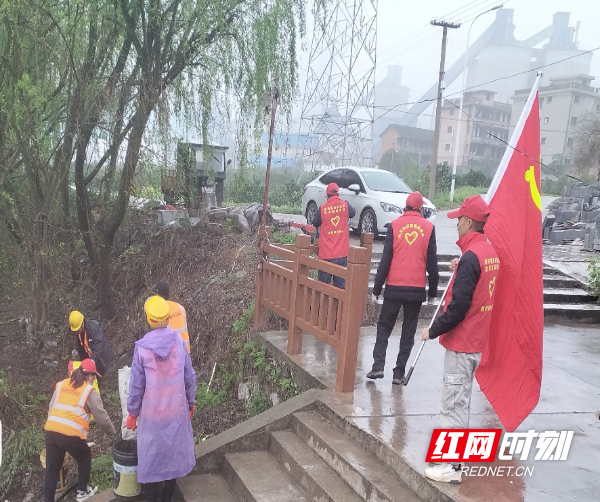 石门县新关镇:"党旗红"守护"生态绿" 绘就乡村好风景