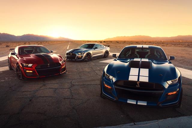 眼镜蛇太抢眼 2021款野马shelby gt500
