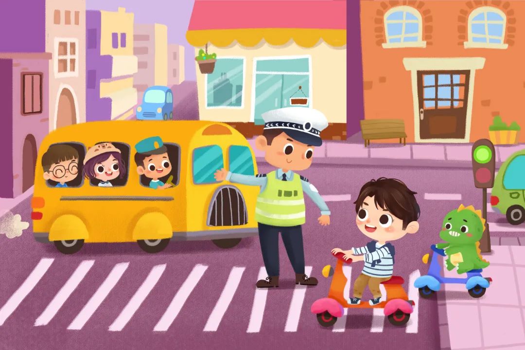 小细节大文明 | 乘坐校车礼仪篇