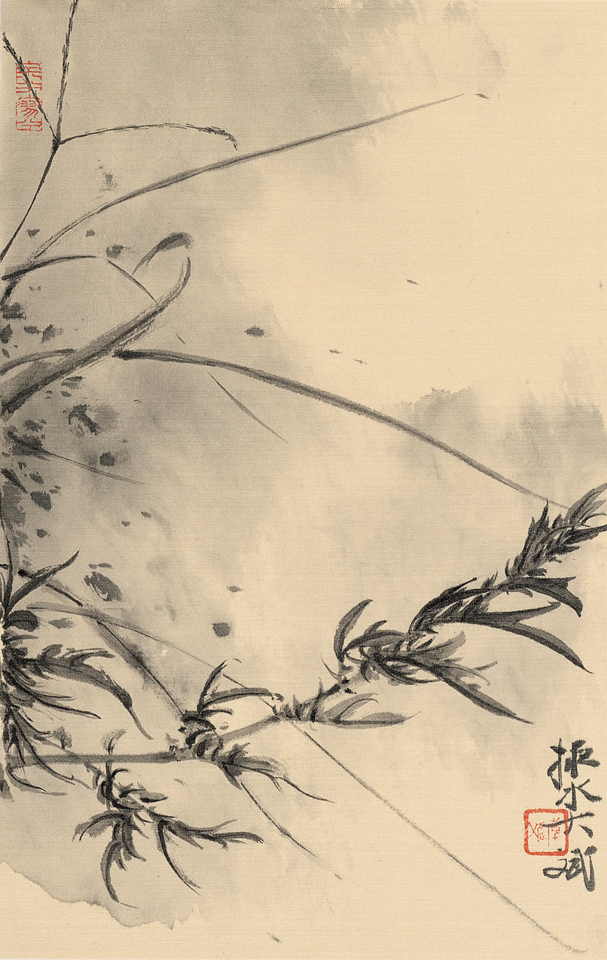 道心写意-韩斌空翠沾衣花鸟册欣赏