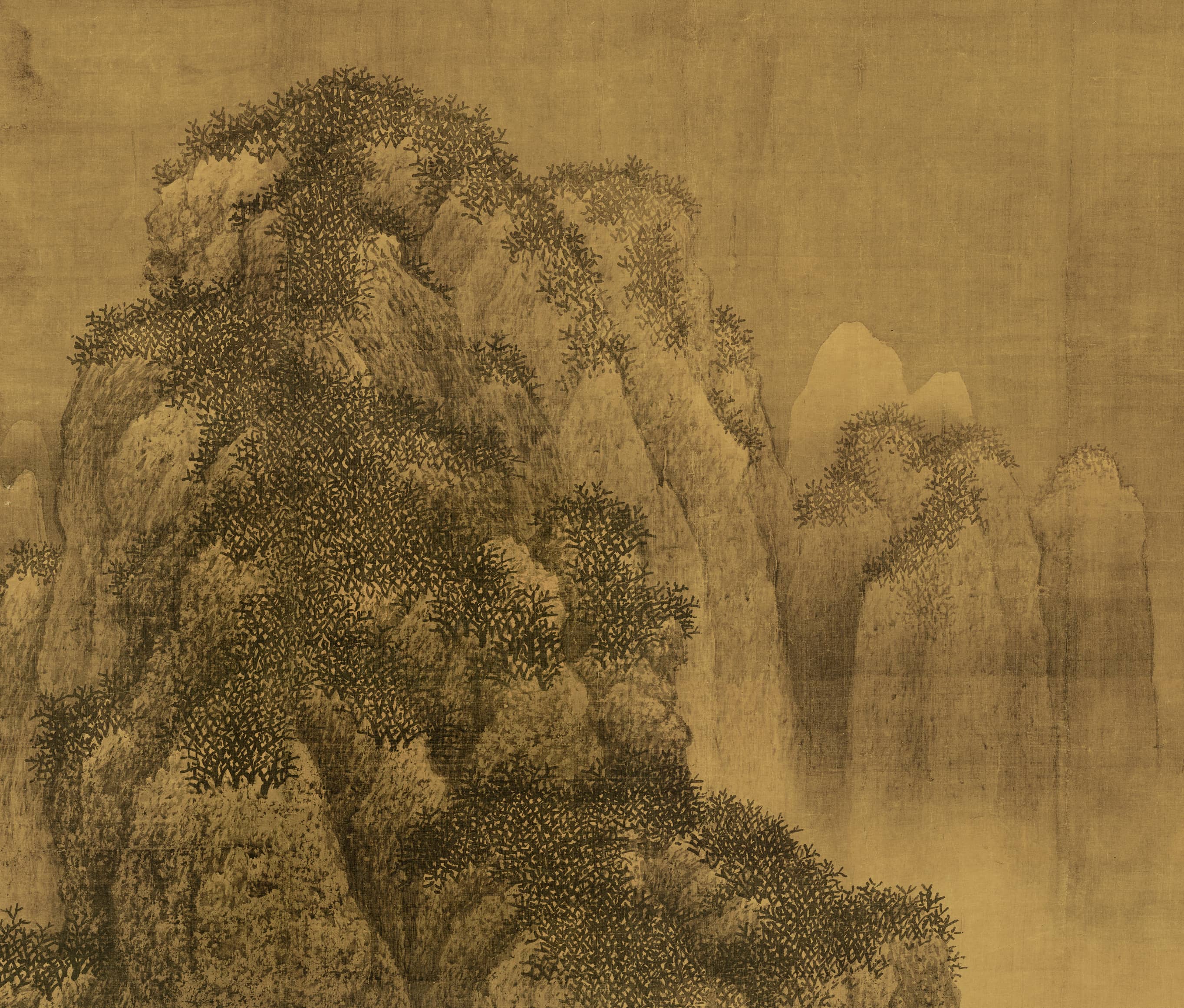 「名画记」范宽《雪景寒林图轴,一件难得的稀世墨宝