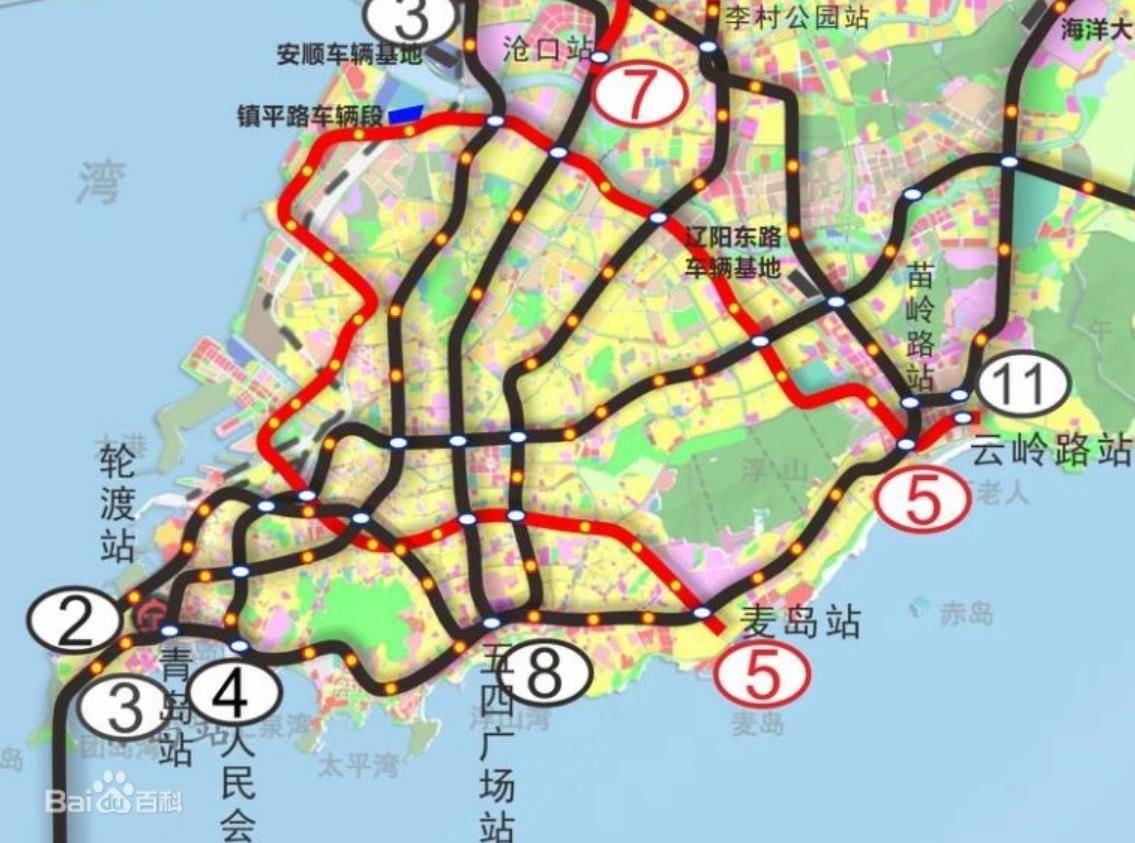瑞昌路站正式开工青岛地铁5号线土建施工拉开帷幕