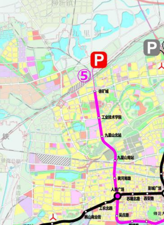 徐州地铁5号线路图图片