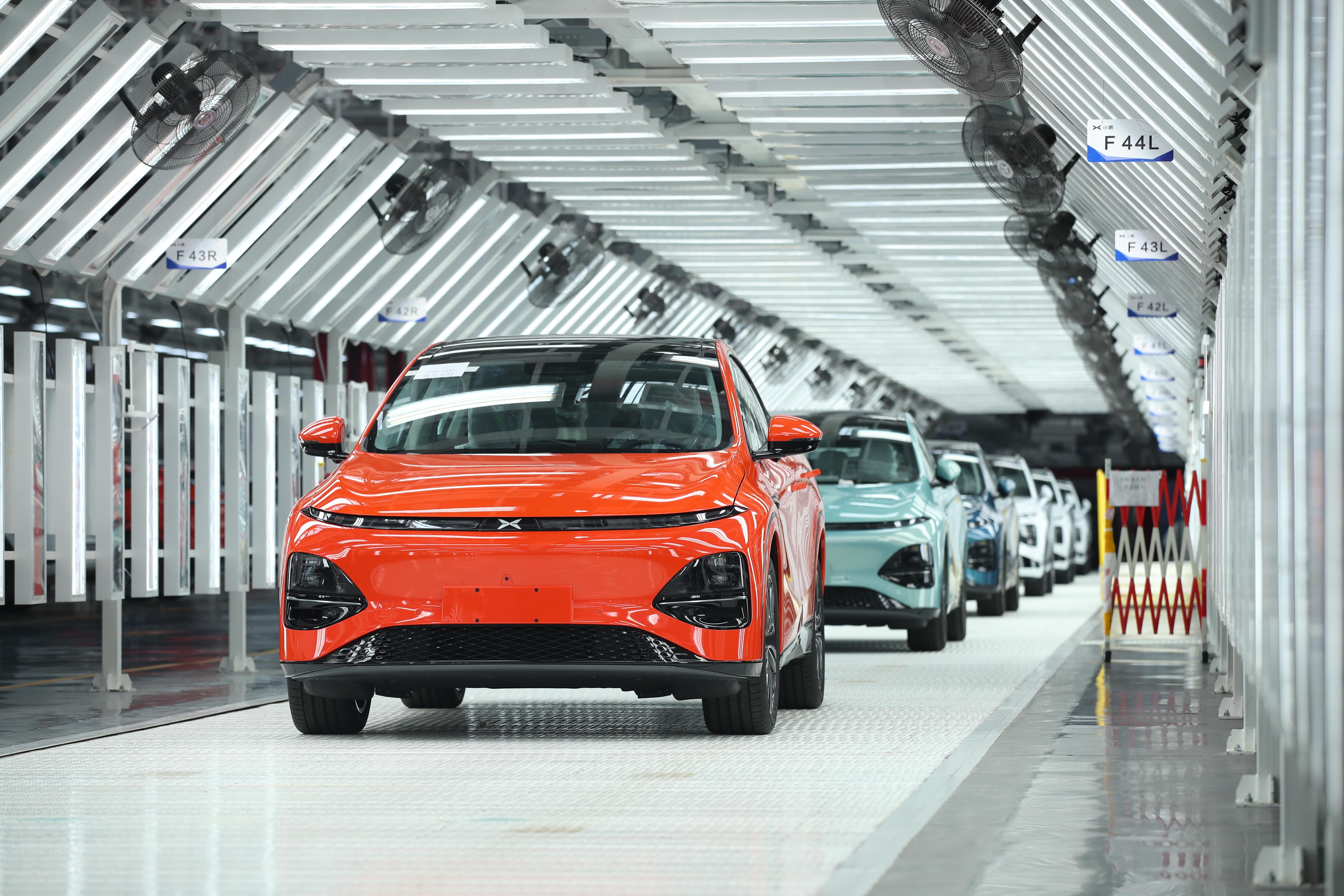 大众50亿入股小鹏共同开发两款b级电动车