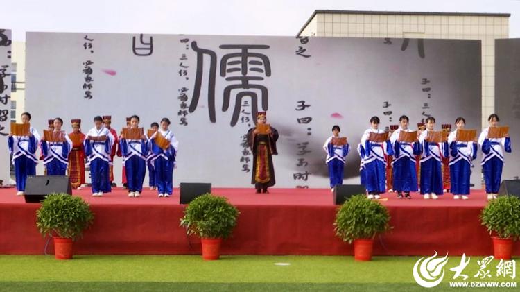 鱼台县实验中学校园文化艺术节倡树美德健康新生活