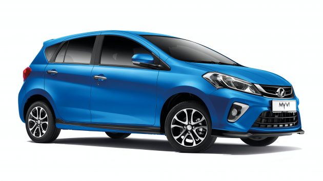 2020年款perodua myvi搭载升级版主动安全配置在马来西亚发布