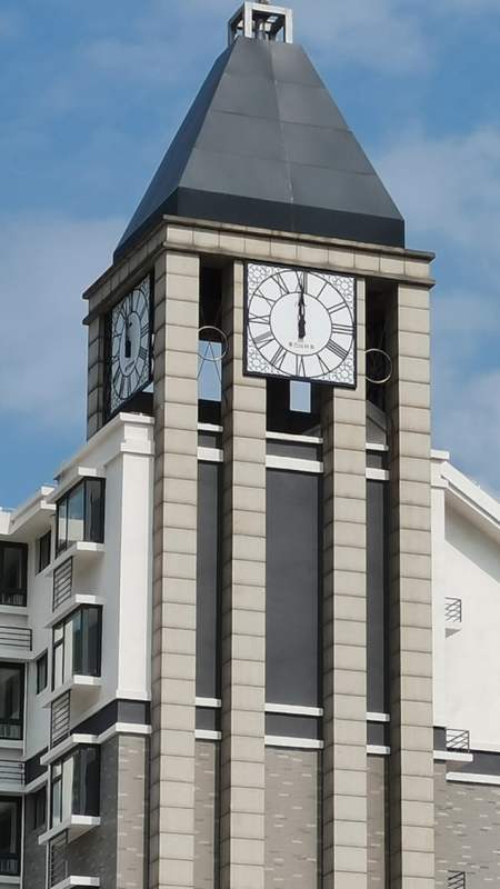 康巴丝钟表 学校钟表 火车站塔钟-度小视