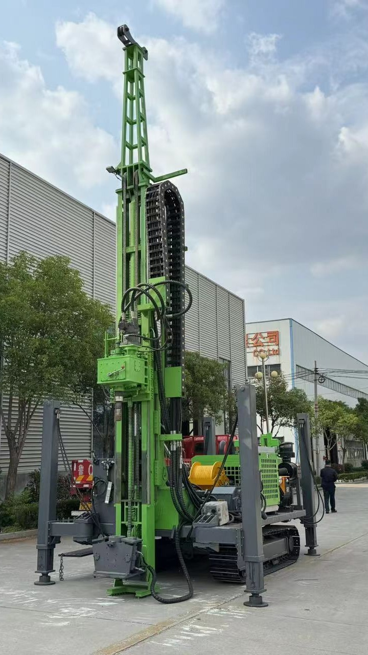 1000米全液压岩心钻机 取芯视频实拍