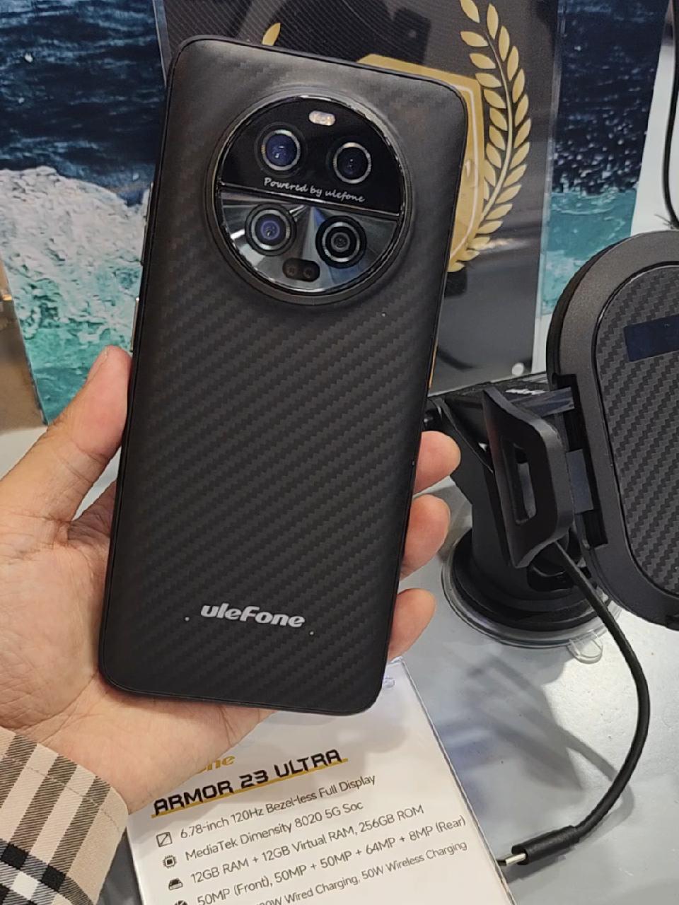 ulefone armor23自带卫星通话夜视三防手机!