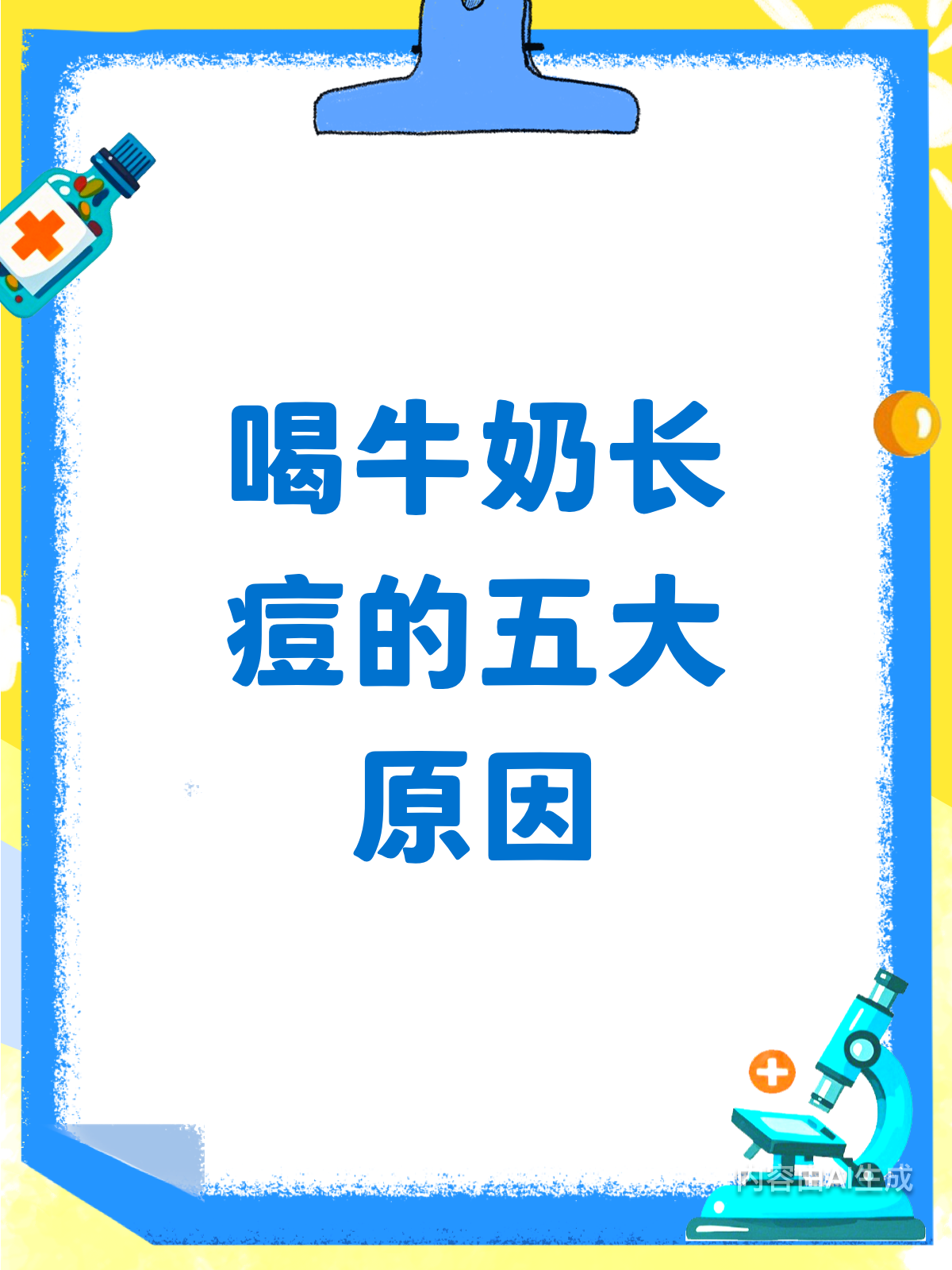 为什么纯牛奶容易爆痘