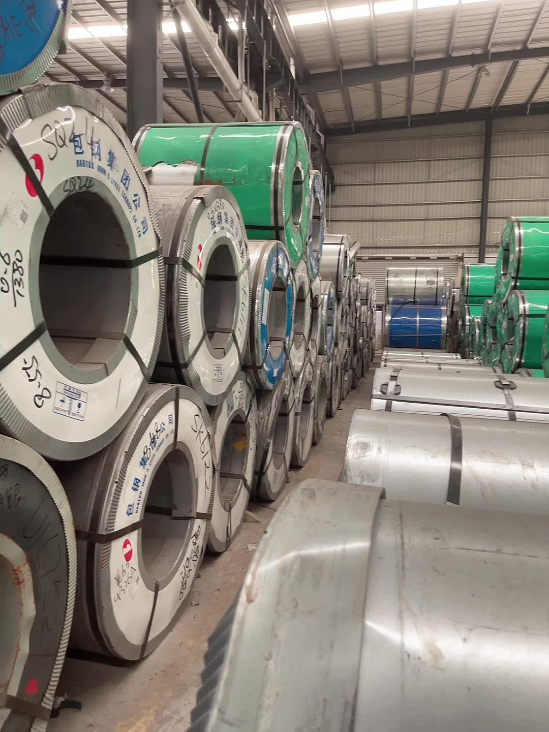 柳钢产地 冷卷板 镀锌钢板 平板分条加工