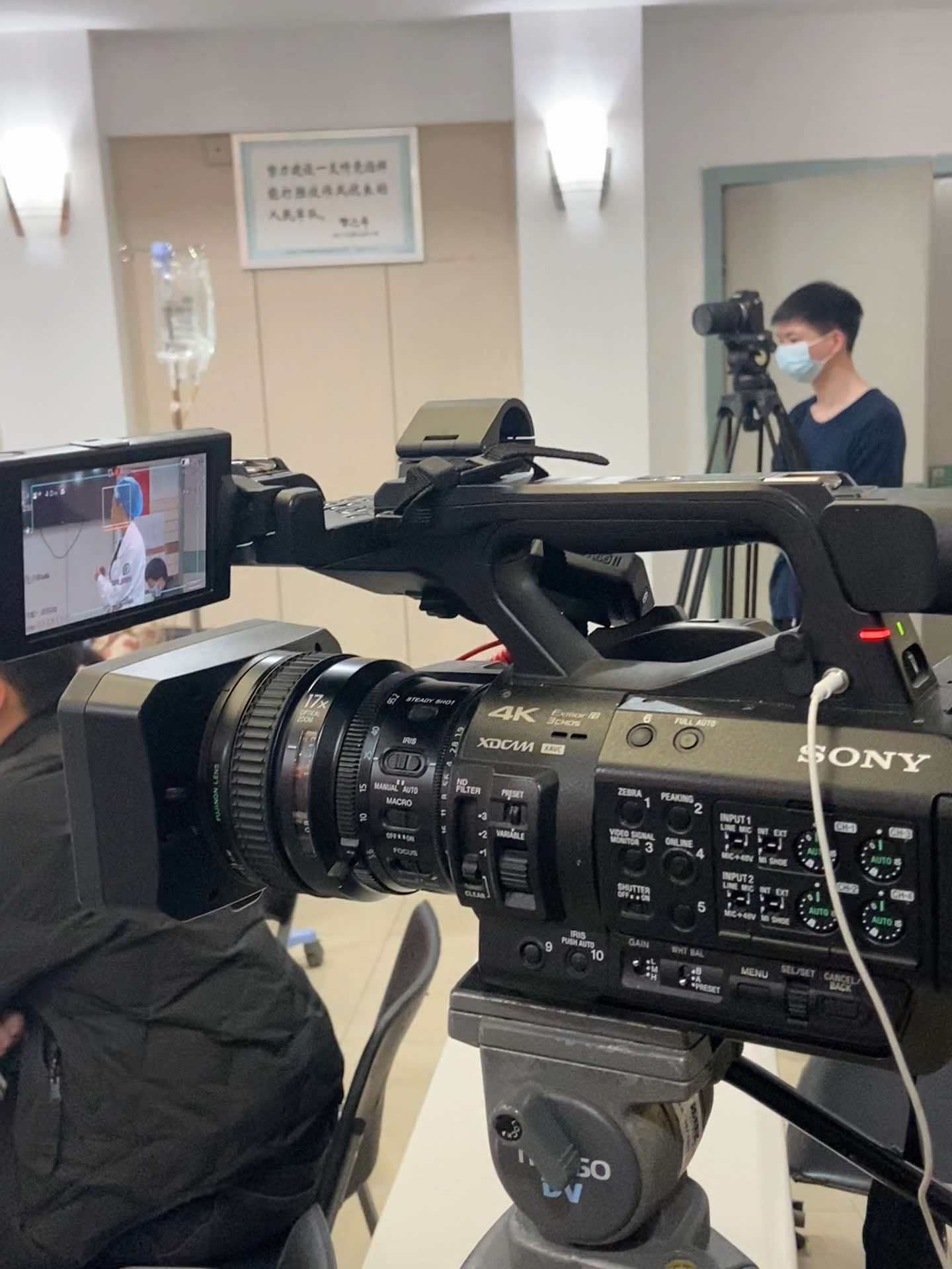 患者教育3机位拍摄中 工作花絮