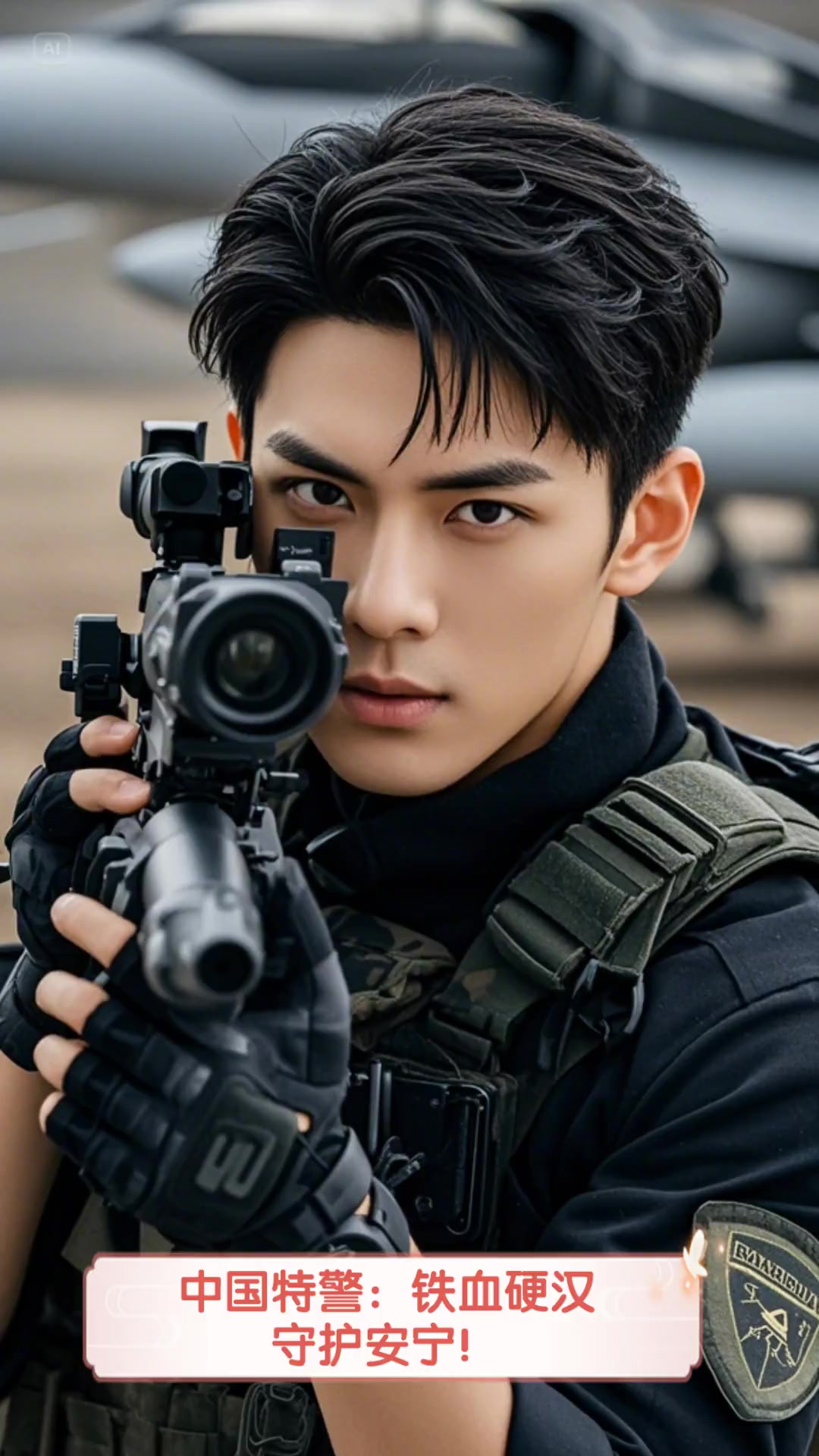 中国特警:铁血硬汉,守护安宁!