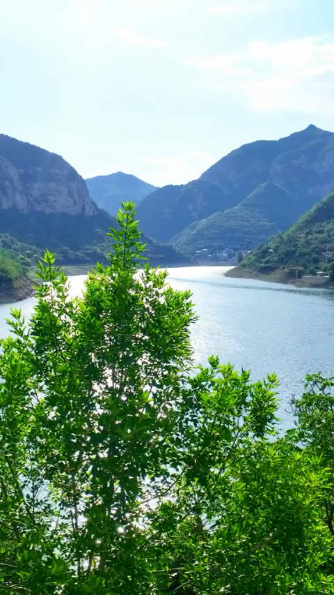 涉县——青塔湖度假村 观山览水觅清凉-度小视