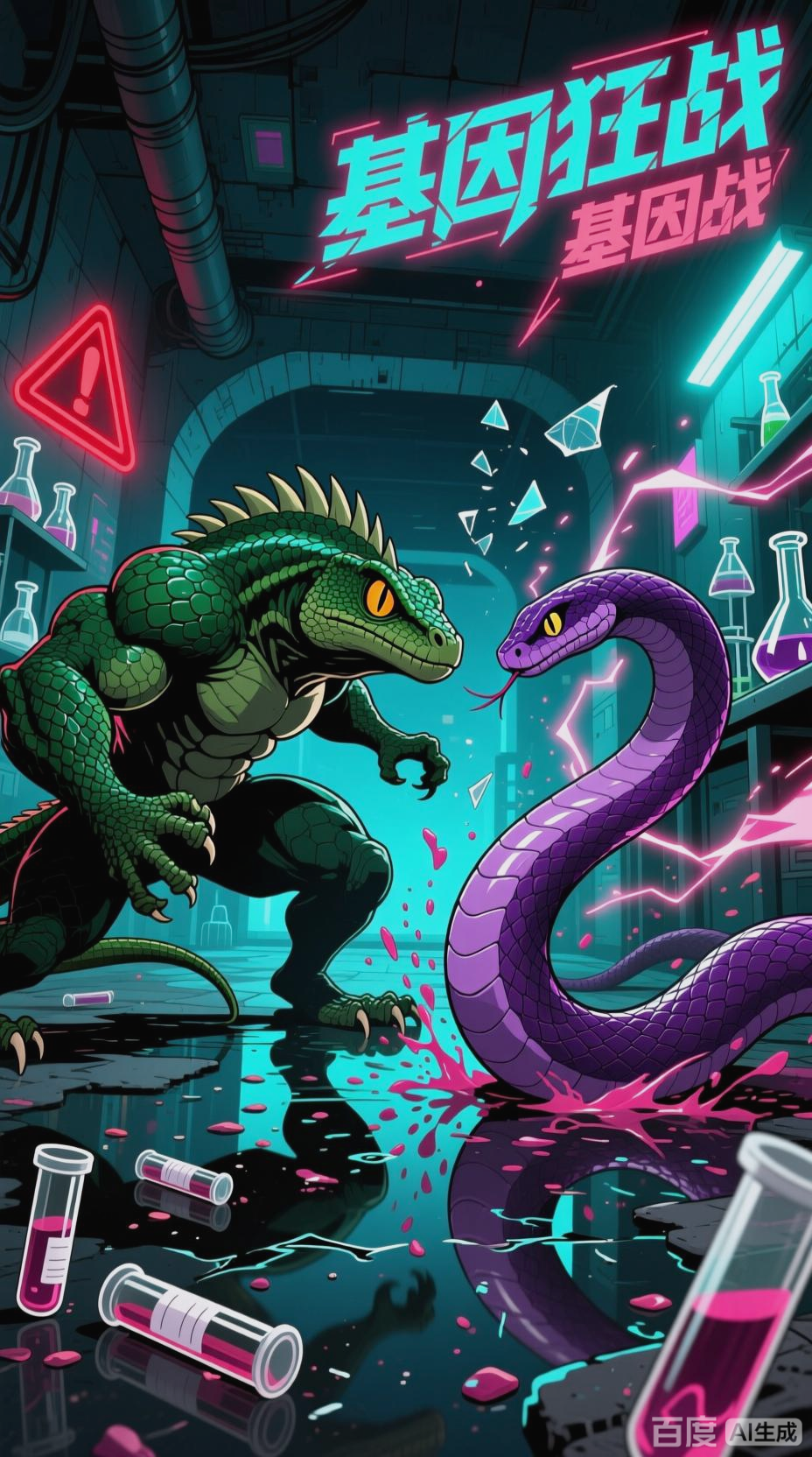 蜥蜴人与蛇人的基因大战