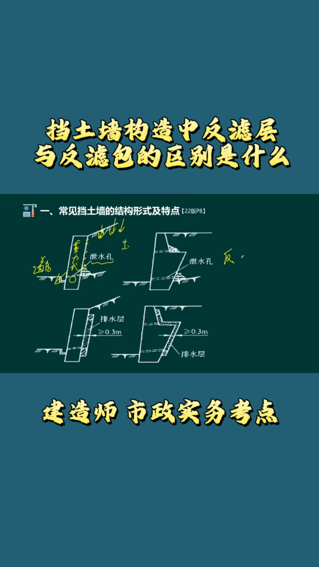 挡土墙反滤层的作用图片