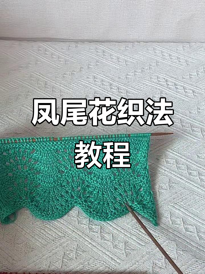 凤尾花编织技巧全解析,轻松学会这款经典花纹