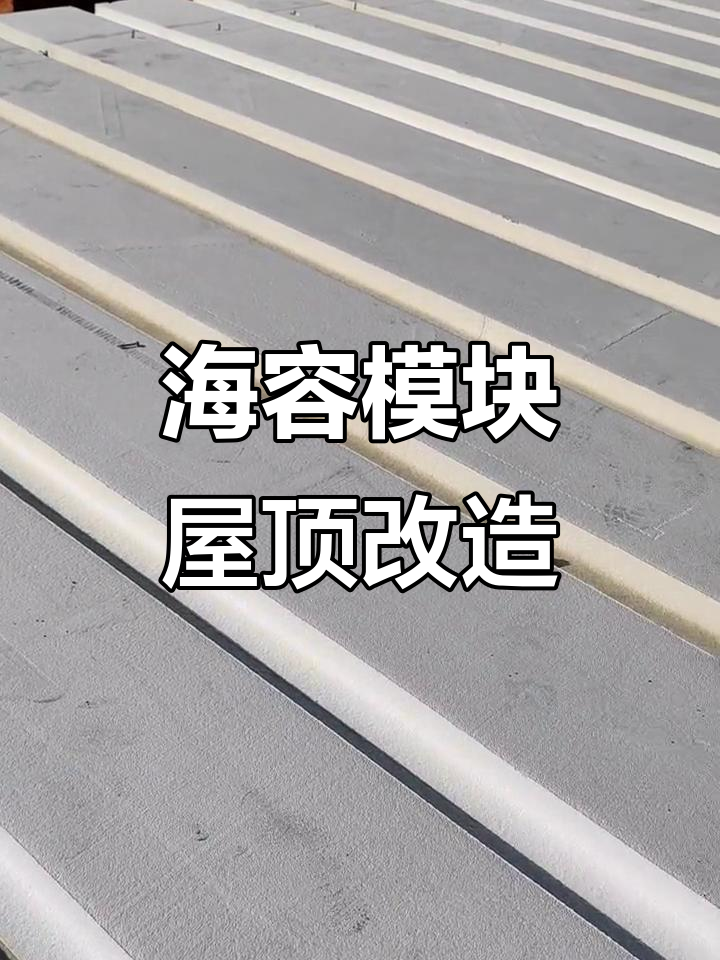轻钢海容模块顶板,轻松搬动却能承受四百斤重