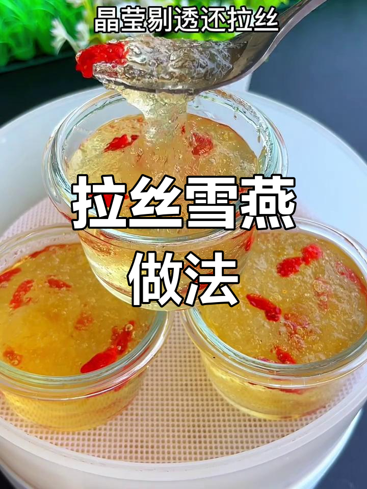 雪燕炖法大揭秘,轻松做出拉丝美味