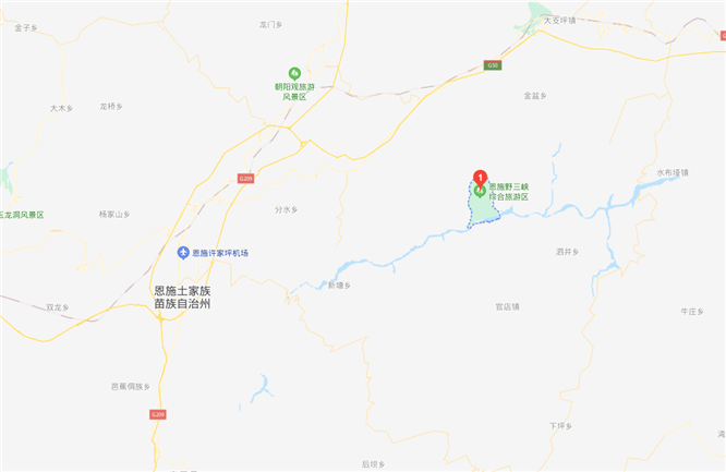 建始野三峡风景区介绍