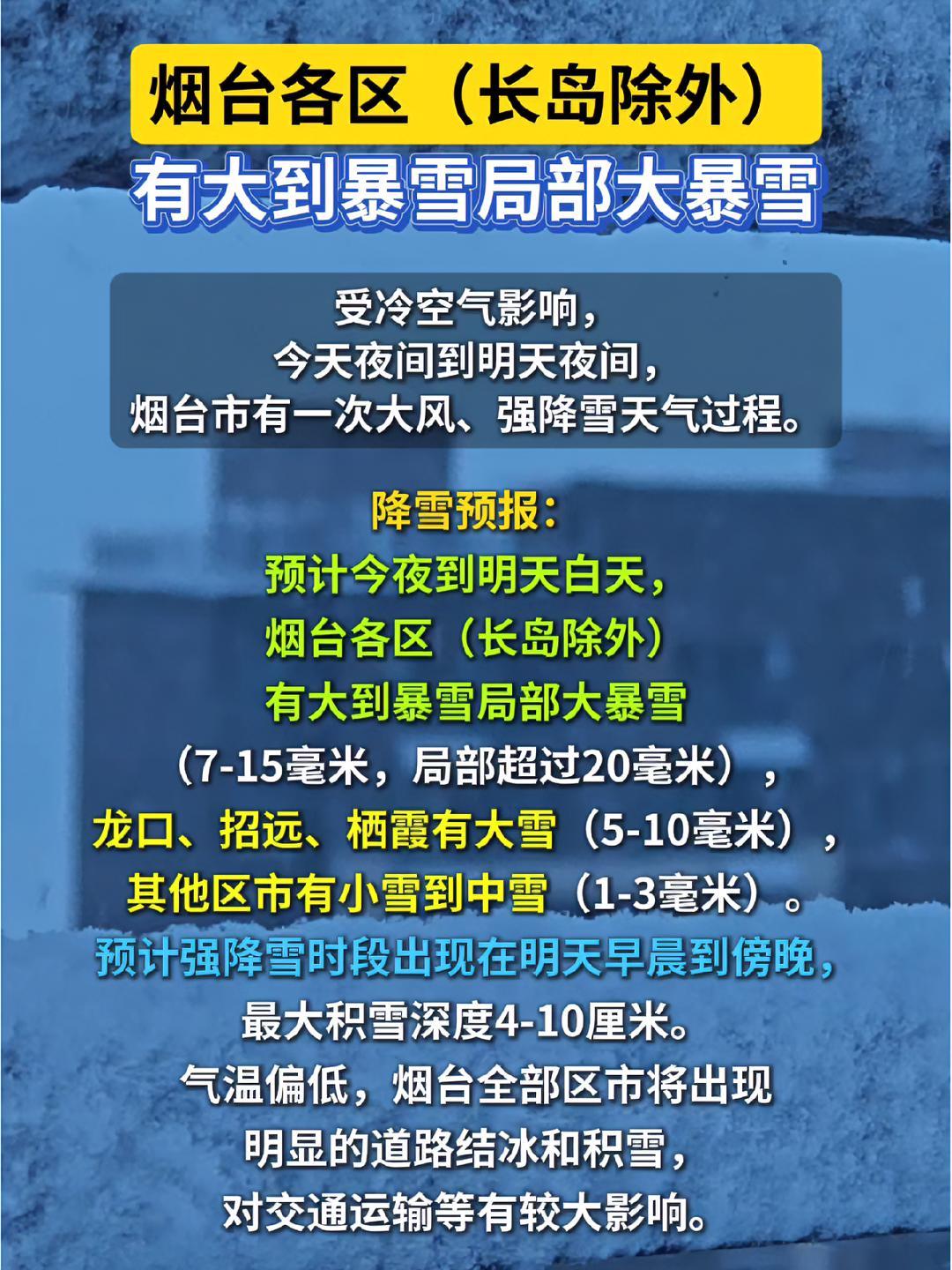 烟台15天天气今日情况