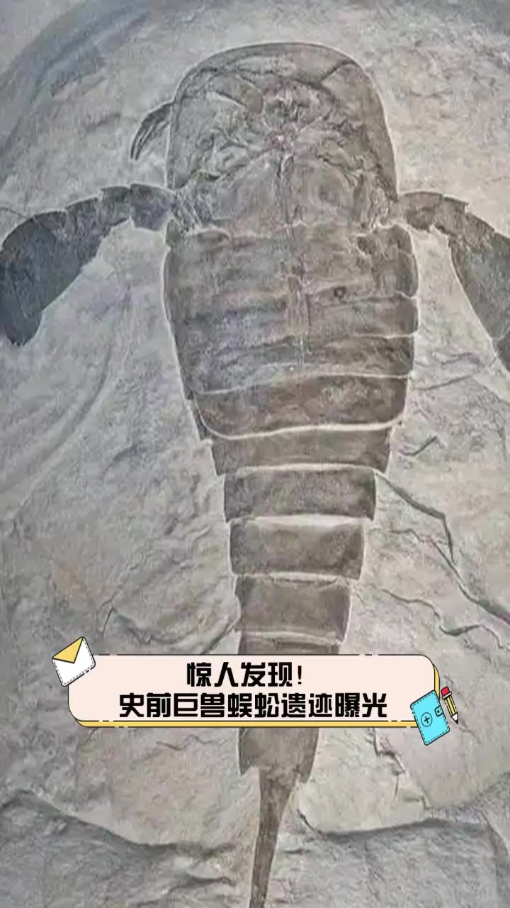 惊人发现!史前巨兽蜈蚣遗迹曝光