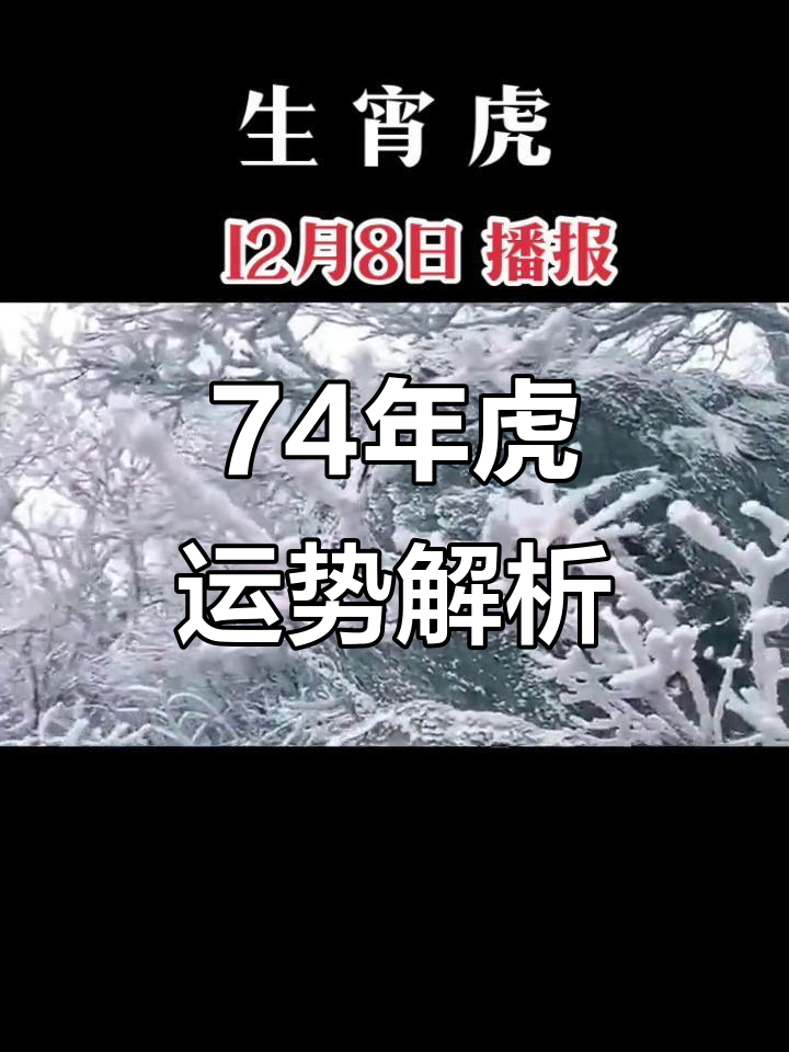 1974生肖虎今年运势(今年1974年的属虎人的运势)