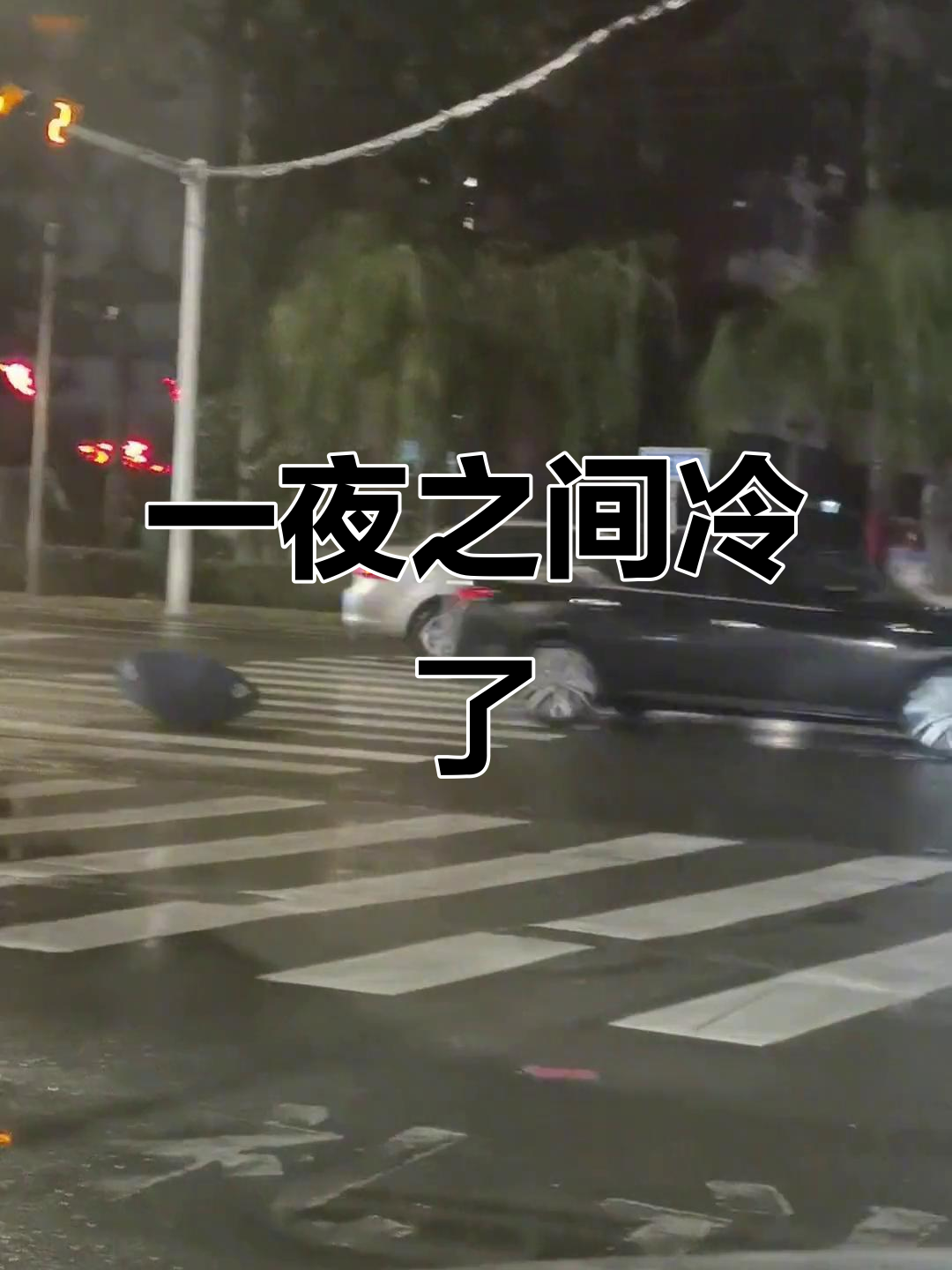 城市一夜变冷,雨伞突然消失?这究竟是魔术还是巧合
