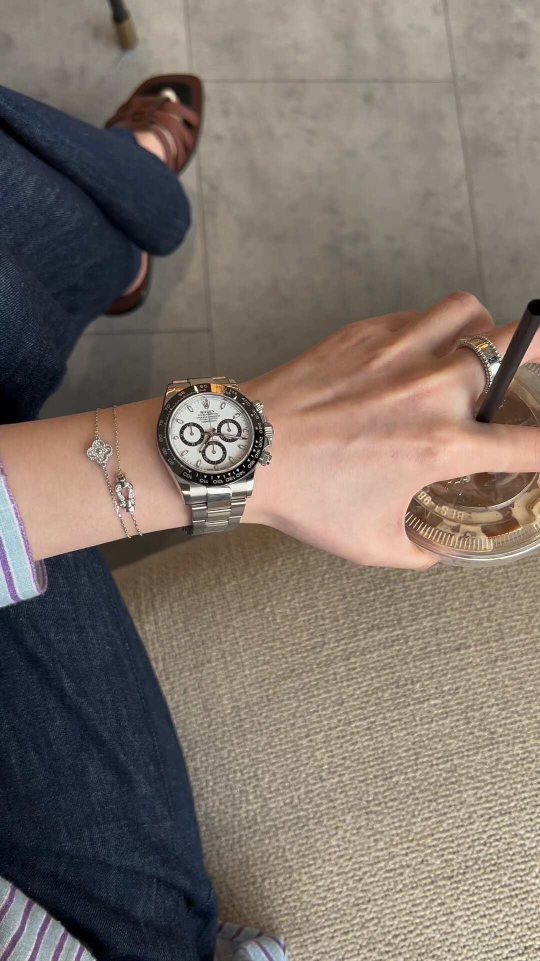 劳力士白盘熊猫迪116500