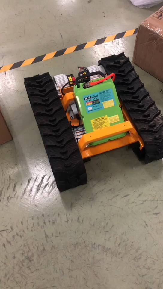 防滑遥控电动履带底盘