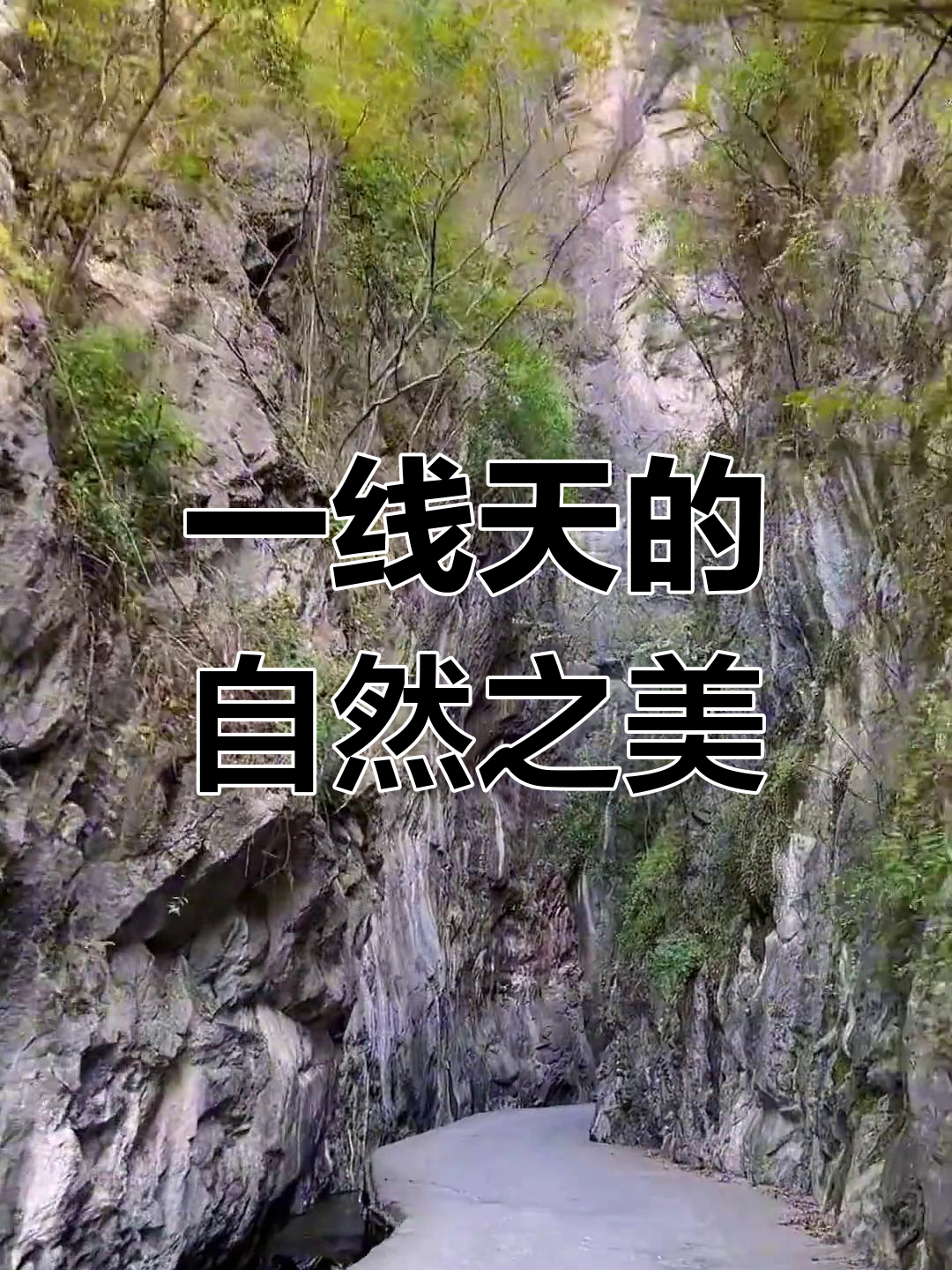 重庆巫溪一线天:大自然的奇观