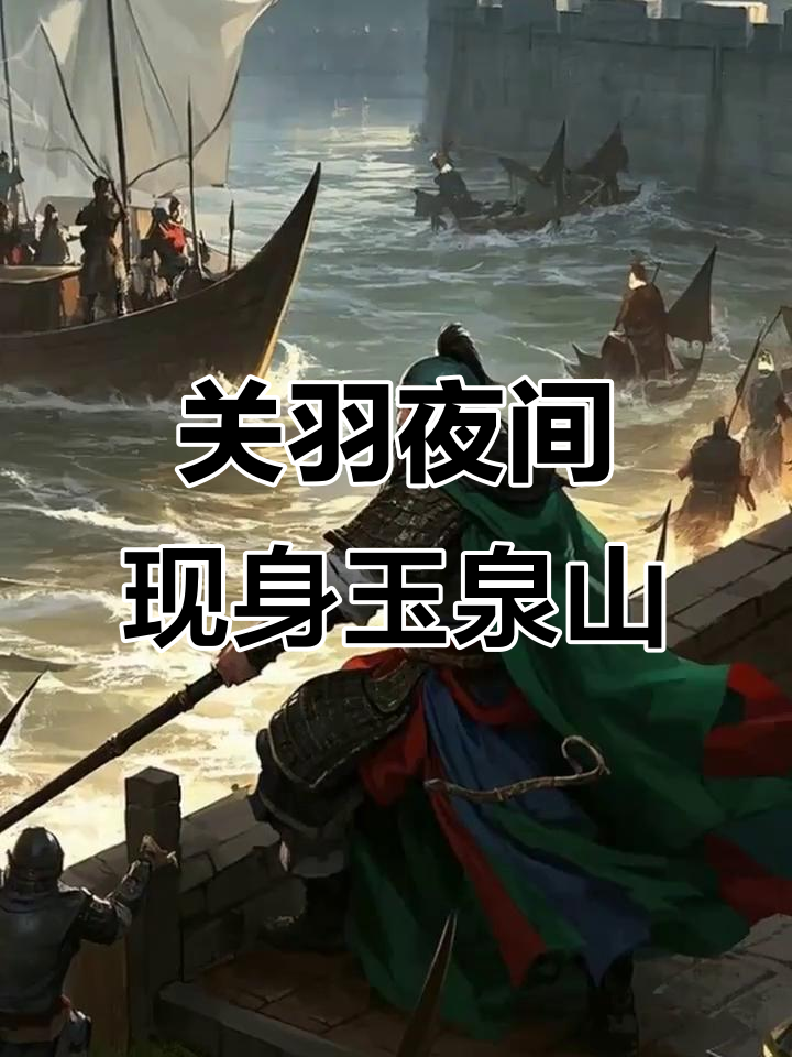 玉泉山关公显灵,吕蒙惊惧夜战