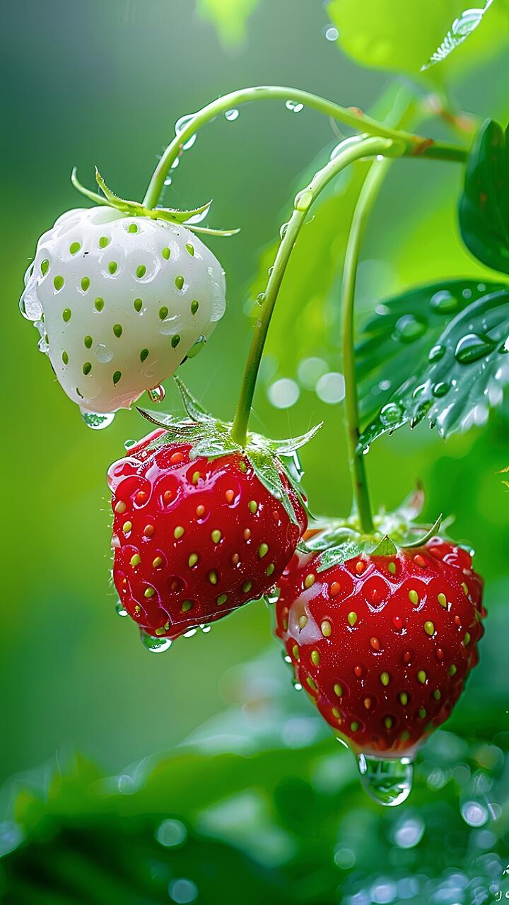 生活需要加点糖所以草莓更配没莓心没莓肺没莓烦恼开心快乐过好生