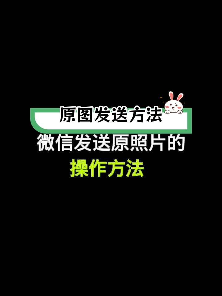 微信图片怎么以文件发送