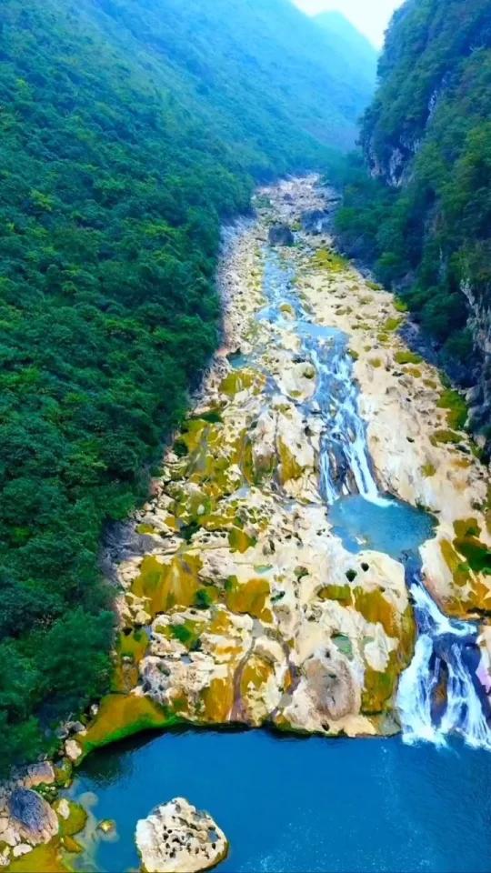 这个季节的关岭冰臼也太美了吧!