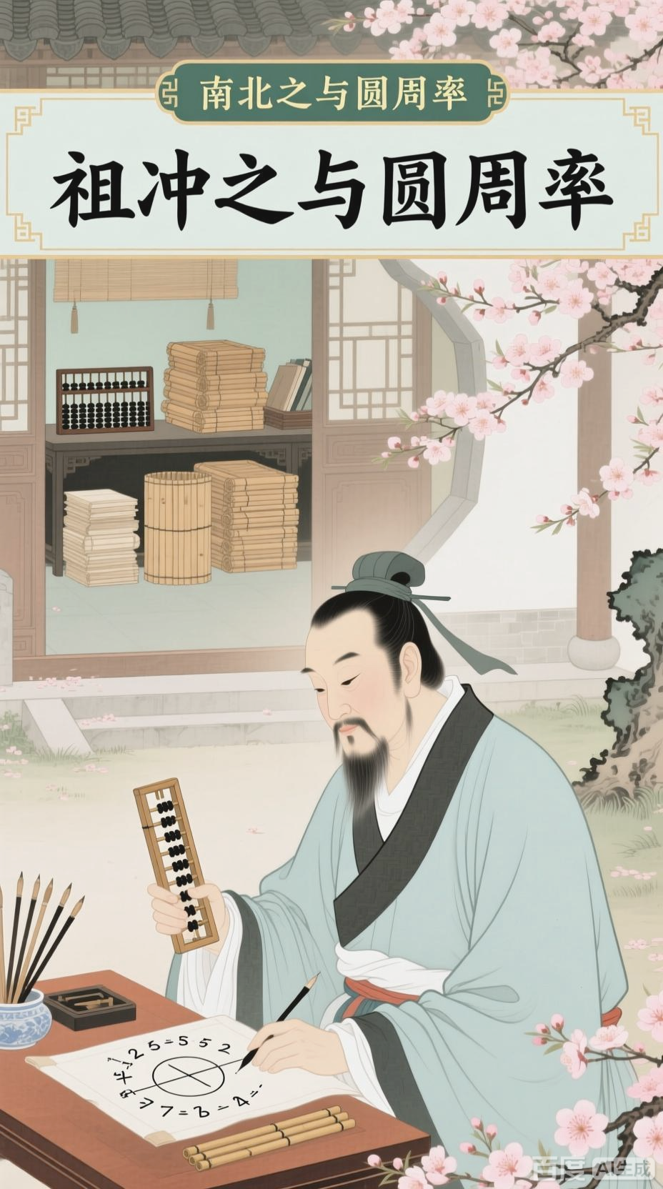 祖冲之与圆周率的千年传奇