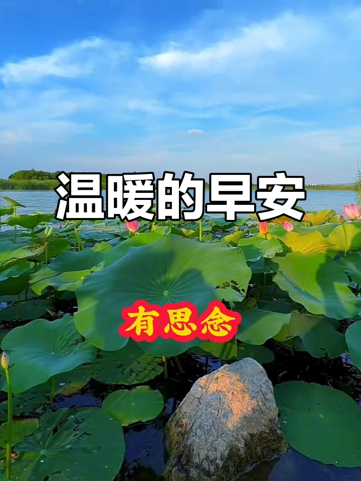 早安,思念让距离变近,友情温暖每一天