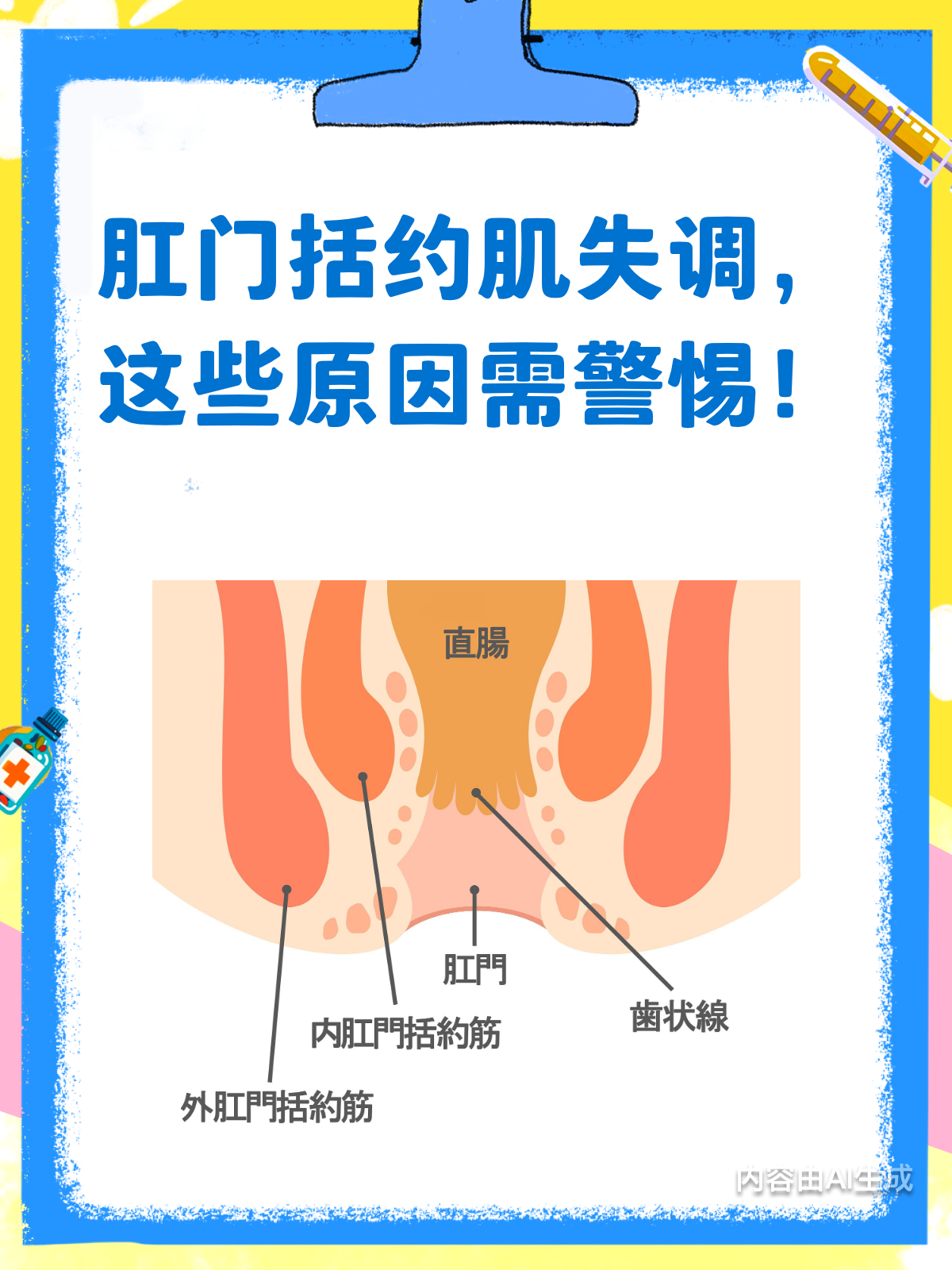 带游戏机进厕所?揭秘肛门括约肌功能失调!