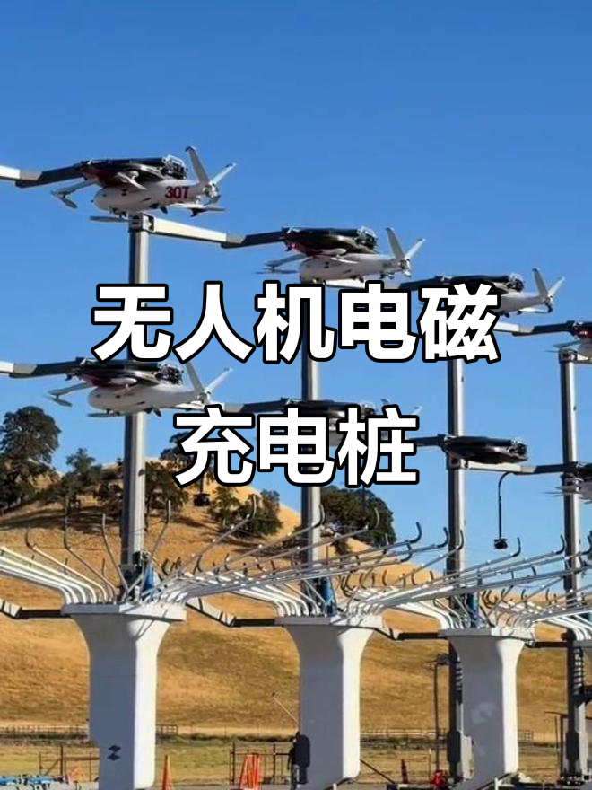 美国研发无人机充电桩,电磁吸附技术助力垂直起降