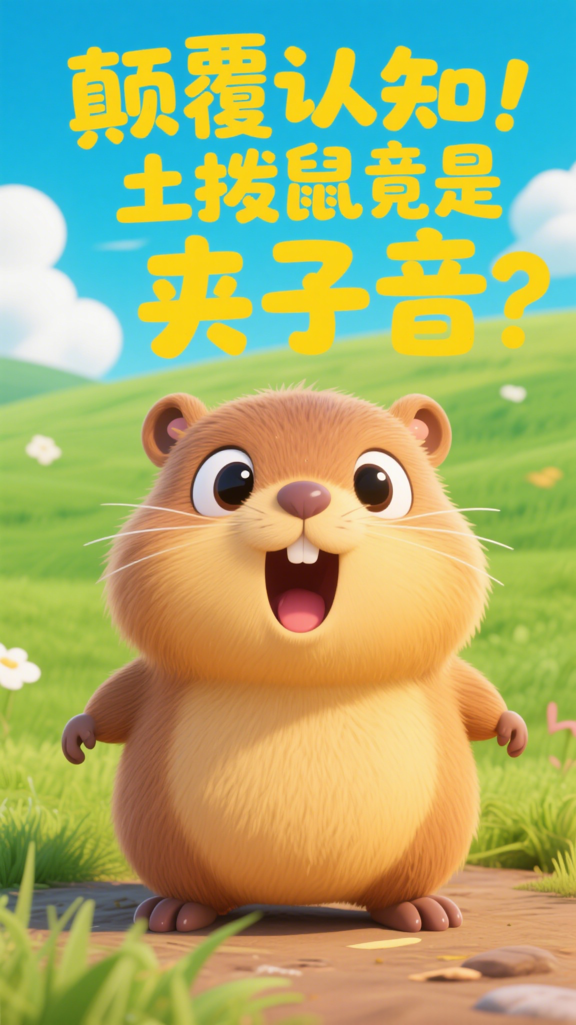 颠覆认知!土拨鼠竟是夹子音?