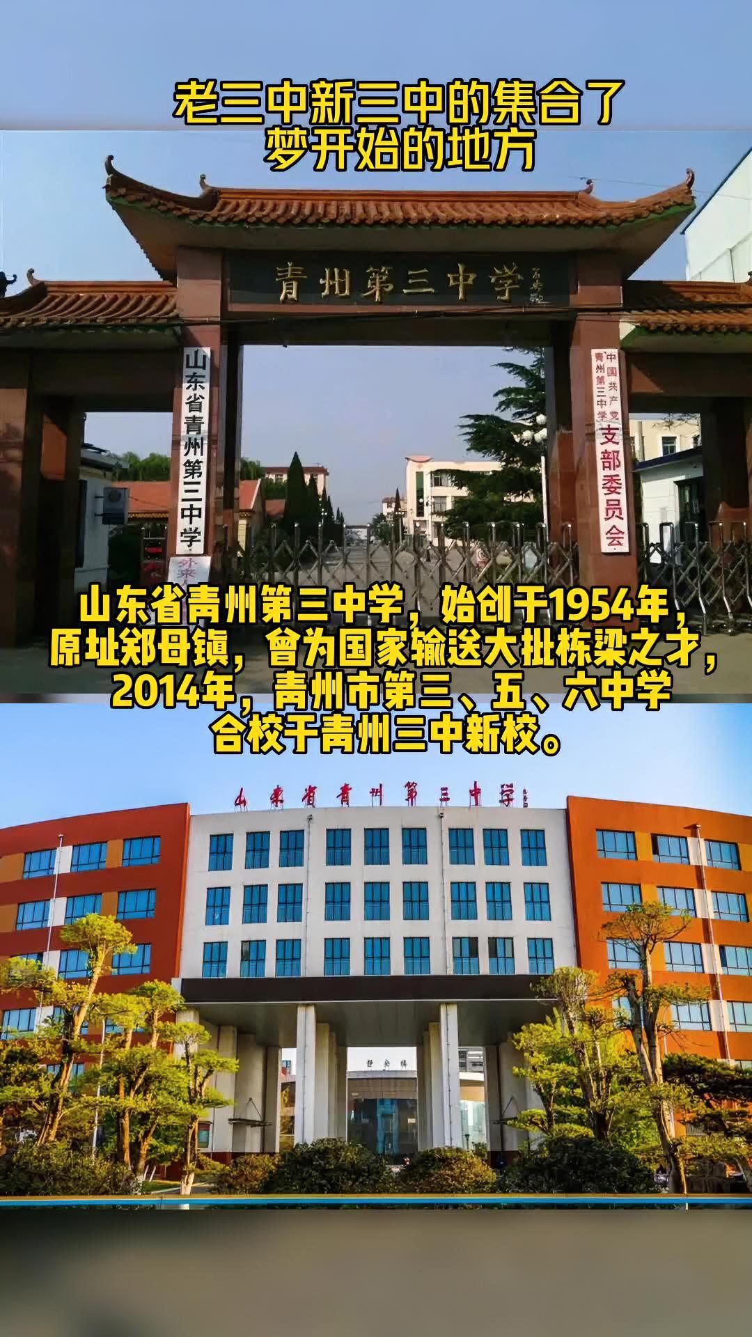 山东省青州第三中学图片