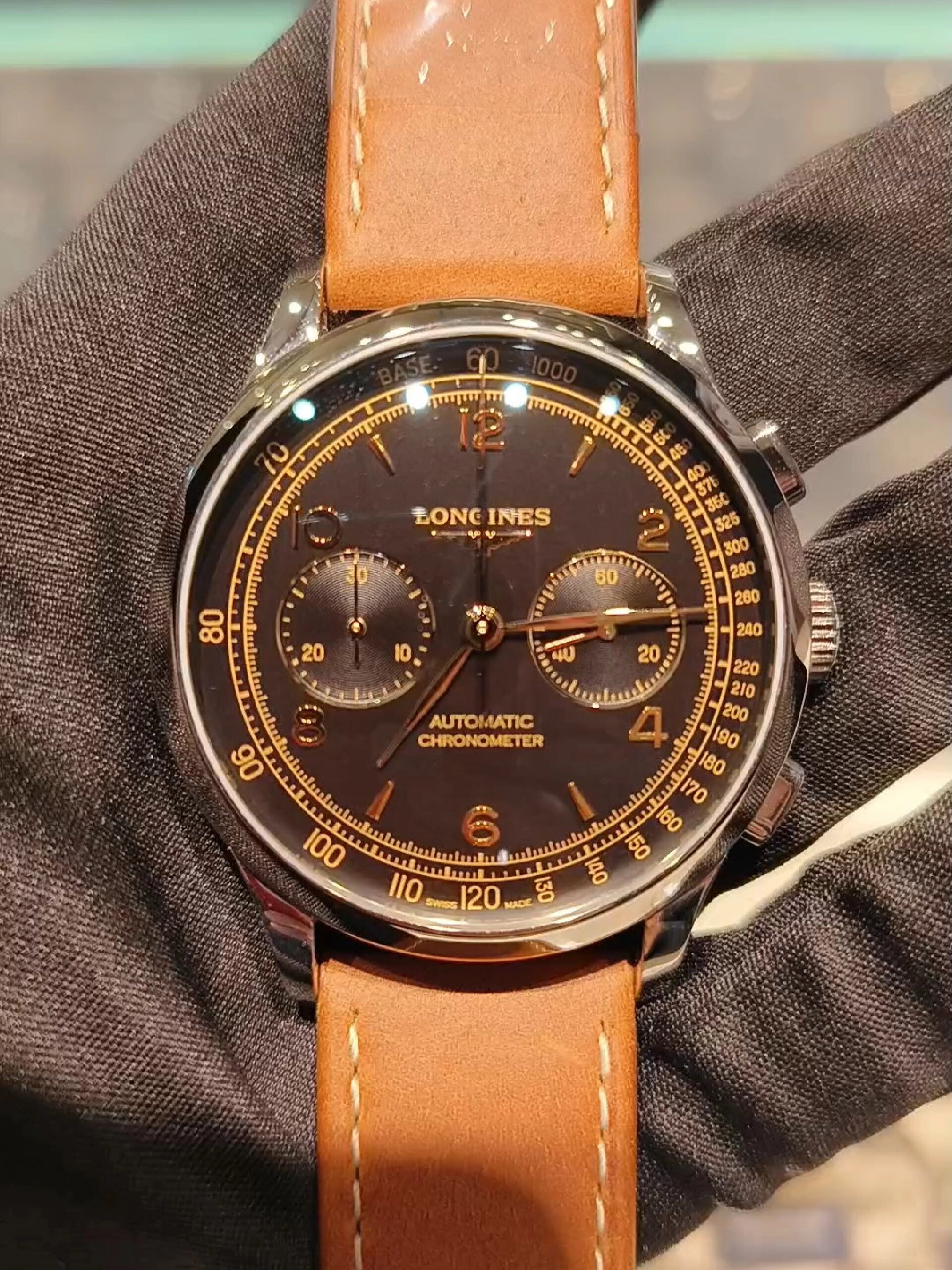 浪琴开创者系列计时腕表