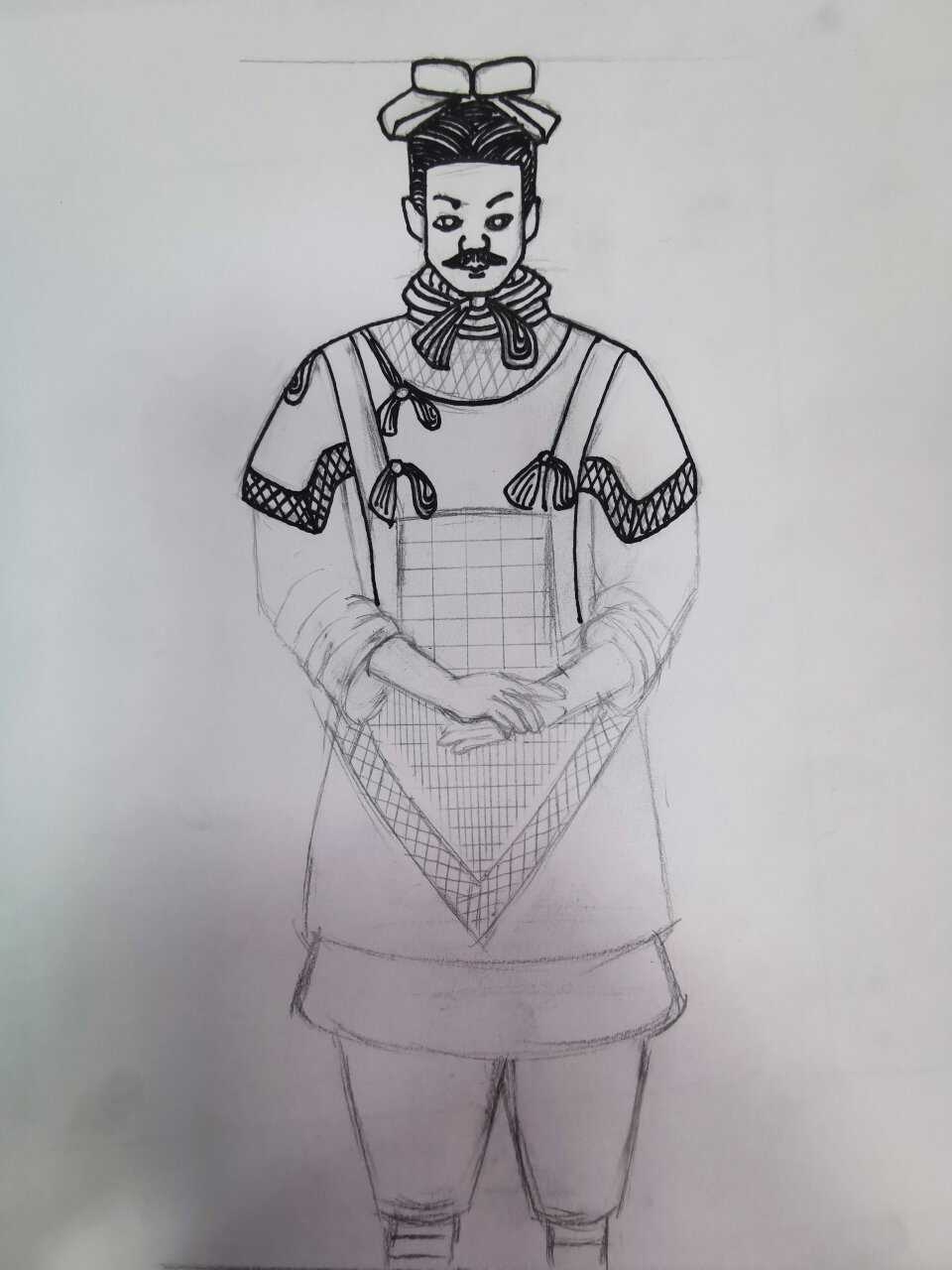 湘教版美术第6课《秦岭兵马俑》