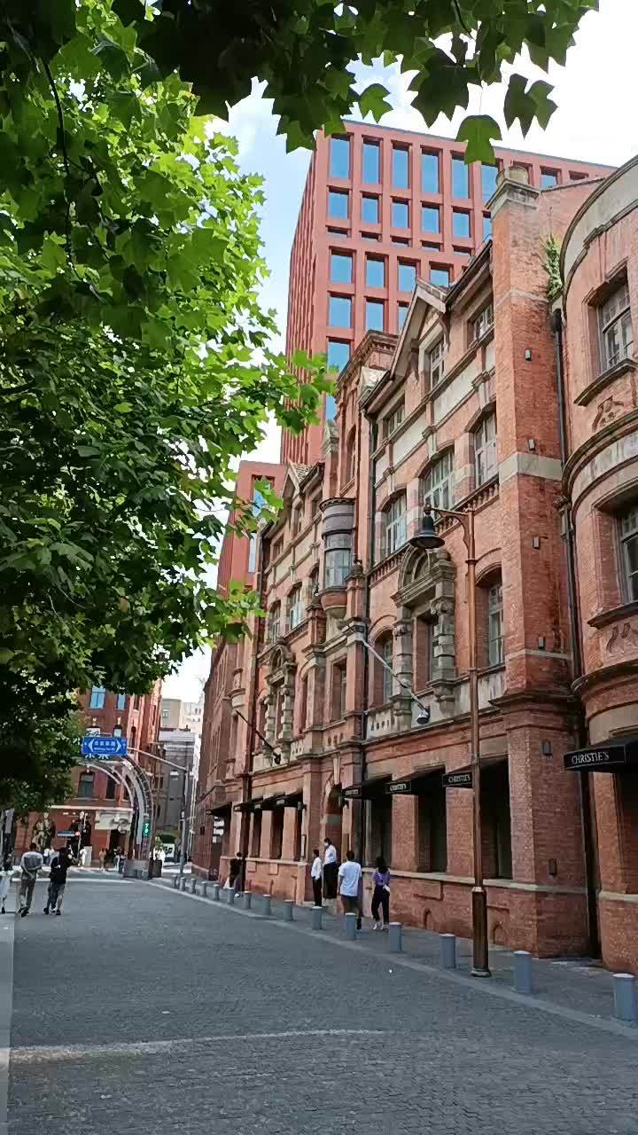 上海外滩红砖房